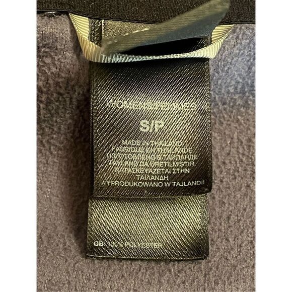 The North Face Womens Small Drawstring Full Zip Fleece Hoodie Jacket Purple (173 - Picture 7 of 8